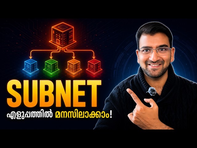 Subnet Explained for Beginners in Malayalam | Subnetting, Subnet Mask & CIDR - നെറ്റ്‌വർക്കിംഗ്