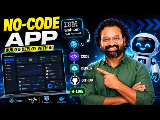 Deploy a Full Web App with AI in 30 Mins! (NO CODING) | IBM Bob AI