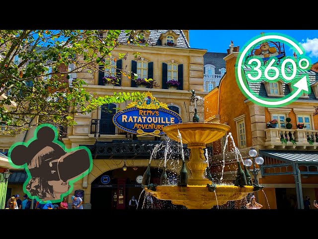 360º Ride on Remy's Ratatouille Adventure - Complete Experience at EPCOT
