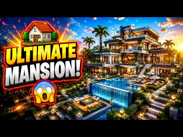 Built the ULTIMATE Modern Mansion in Block Craft 3D! 😱