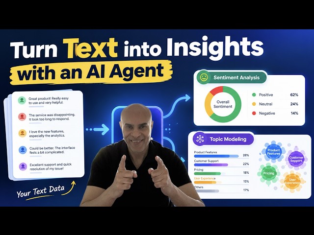 Turn Text into Insights with an AI Agent