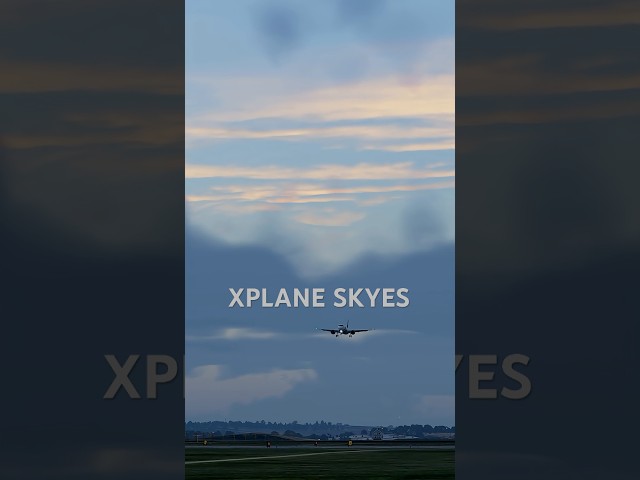 Sunset at Confins #xplane12 #quest3 #aviation #virtualreality #fsprimo #airbus