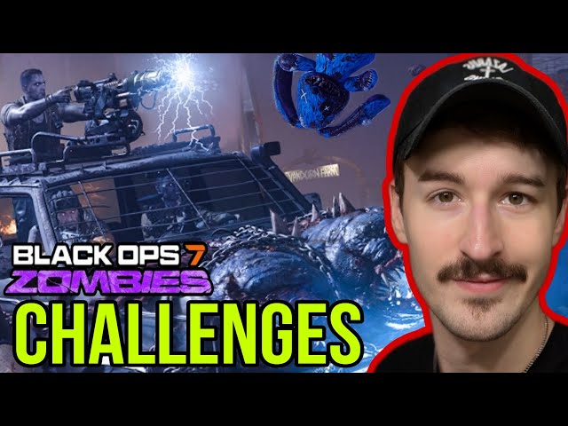 RANDOM ZOMBIE CHALLENGES - 'BLACK OPS 7' ZOMBIES!