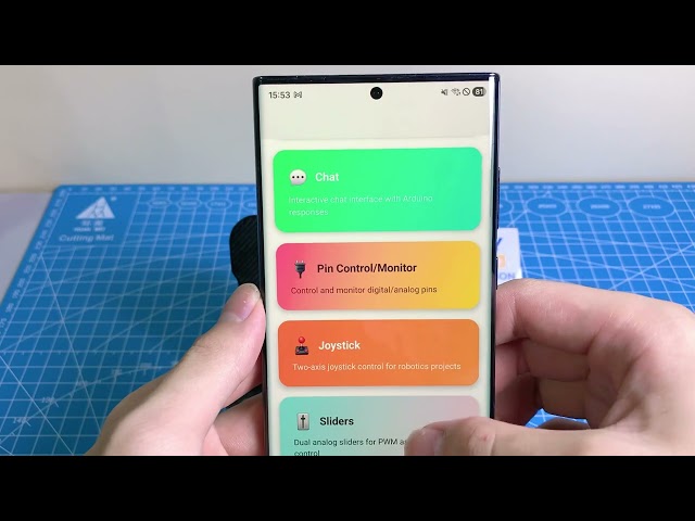 Arduino UNO R4 WiFi - Two-Way Bluetooth Chat with Your Phone (DIYables Bluetooth App)