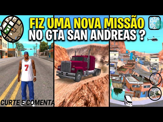NEW MISSION MOD RELEASED FOR GTA SAN ANDREAS ANDROID