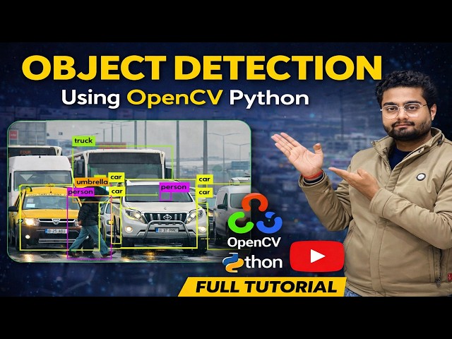 Object Detection Using OpenCV Python | OpenCV | TensorFlow | Computer Vision