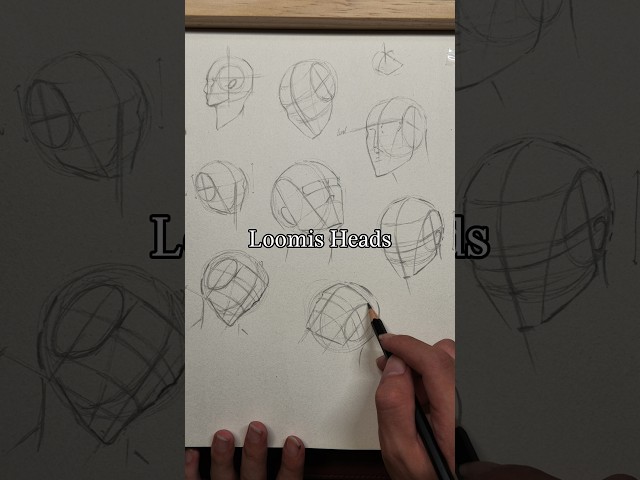 I feel like I'm getting closer... but something is still off #loomismethod #loomisdrawing