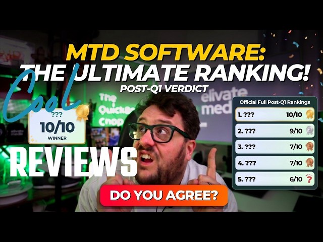 Cool Reviews: Q1 is Over, so We Ranked Every MTD Software. The Winner May Surprise You.