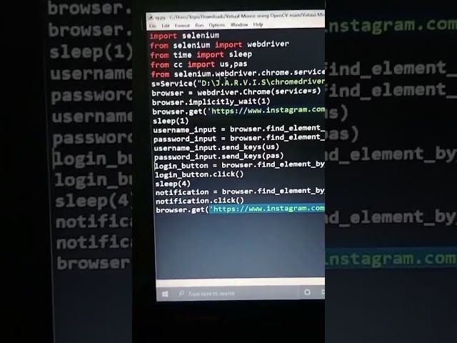 Automated Login with Selenium | Python | Tamil