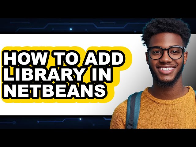 How to Add Library in Netbeans - Step by Step