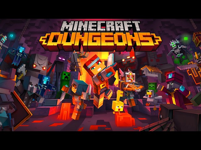 Minecraft Dungeons - Full Game 100% Walkthrough (DLC Included)