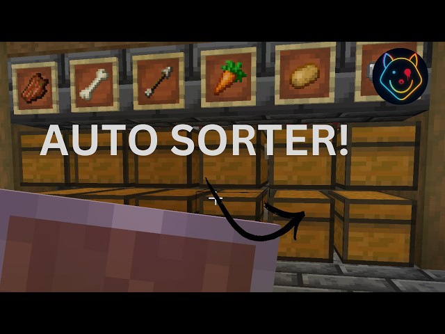How to build a Automatic Redstone sorting machine -- bedrock and  java