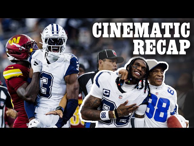 Cinematic Recap: Crushed the Commanders as Present Meets Past | Cowboys vs Commanders