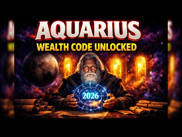 AQUARIUS: A map for 2026: The wealth code is decrypted. Pluto opens 3 windows for your empire.