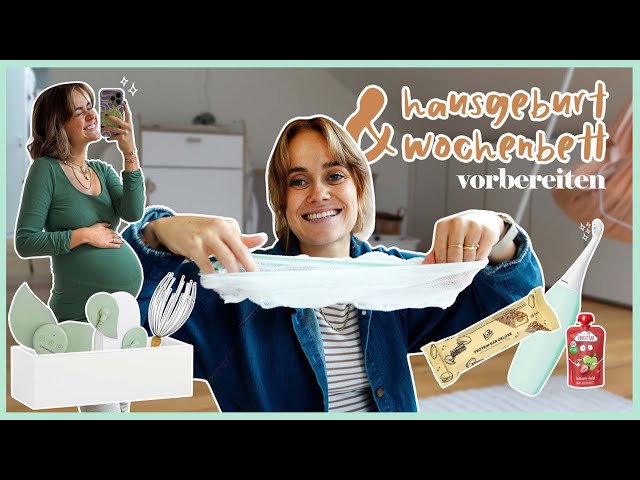 Pack with me: Preparing for a home birth and postpartum period | 2nd birth at home