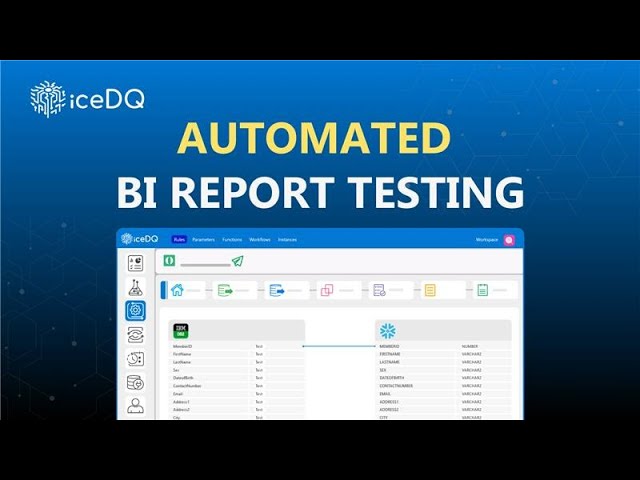 Automate Your BI Report Testing with iceDQ: Eliminate Manual Errors & Boost Productivity | iceDQ