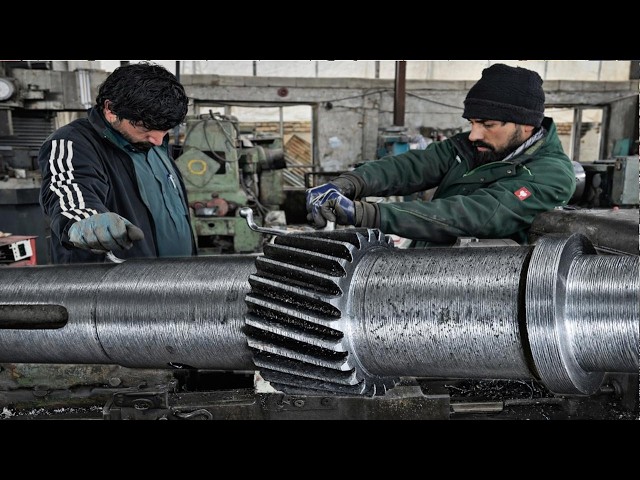 Precisions Gear Shaft Machining | Heavy - Duty Engineering Work"