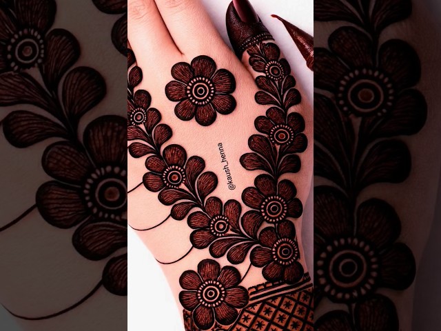 Stylish mehndi design #mehndi #shorts#reel#reels#new#simple#shortsfeed