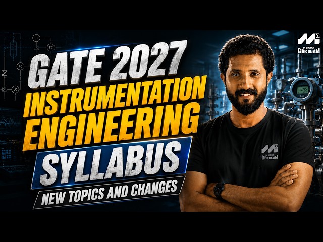 GATE 2027 Instrumentation Engineering Syllabus | New Topics & Key Changes