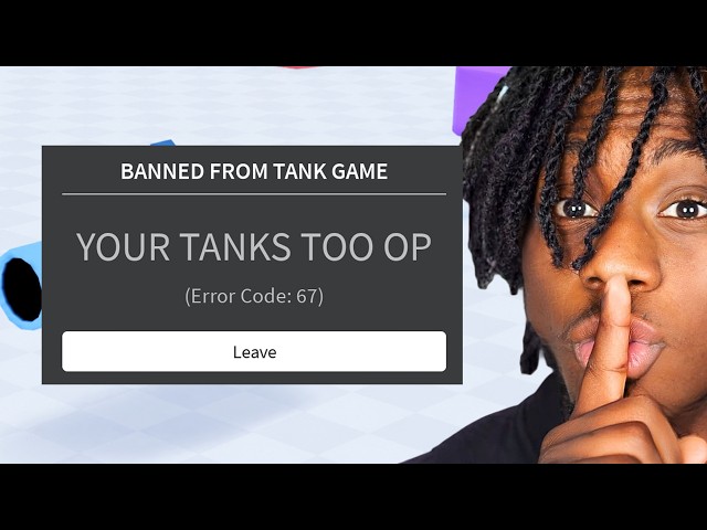 I Tested Tanks that Get you BANNED in Tank Game
