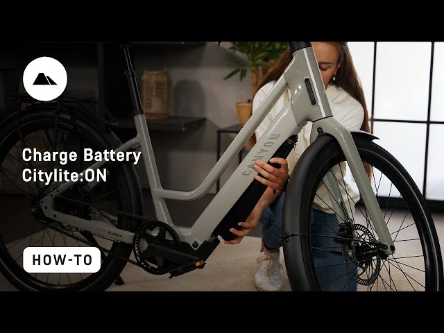Charge the Battery on your Citylite:ON