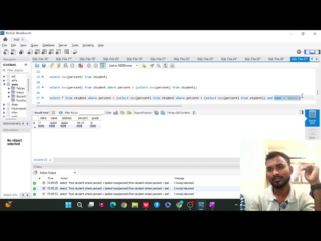 Subquery In SQL