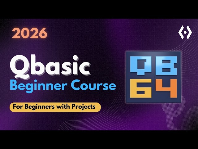 QBasic Tutorial for Beginners | Full Course with Programs and Projects