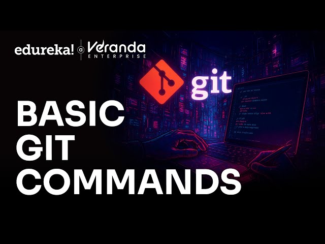Basic Git Commands | Most Used Git Commands | Git Tutorial For Beginners | Edureka