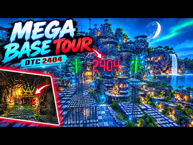 OFFICIAL BASE TOUR OF 2404 | DTC TRIBE | ARK ASA OFFICIAL PVP