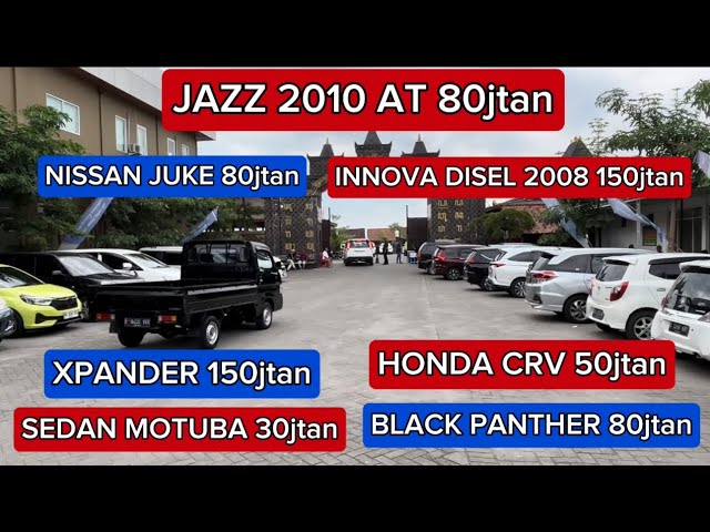 FULL YEAR-END SALE AT PRABU MOTOR JAZZ 2010 80 million | CRV 50 million
