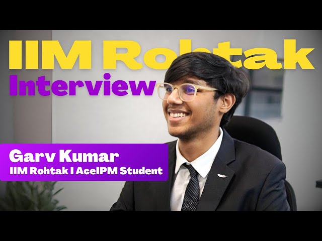 IPM Interview Experience | Commerce Stream | Commonly Asked Interview Questions | IIM Rohtak