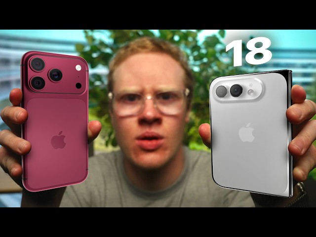 iPhone 18 Pro + Fold Leaked! New Features Revealed!