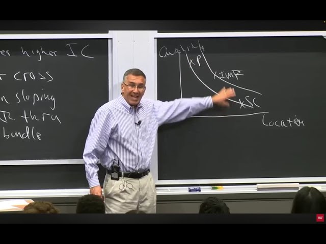 Principles of Microeconomics | Prof. Jonathan Gruber | Lecture 2: Preferences & Utility Function