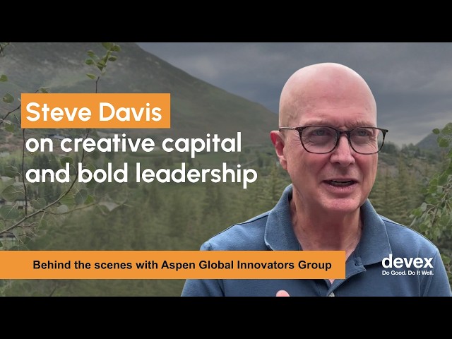 Steve Davis on creative capital and bold leadership