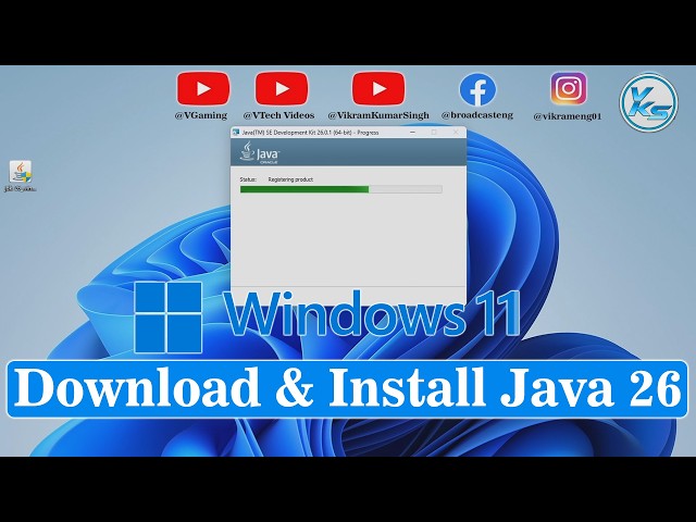 How To Install Java JDK 26 On Windows 11