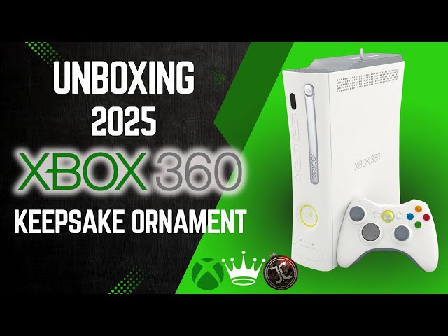 XBOX 360 - Hallmark Keepsake Unboxing 🎮✨🎄 #xbox360 #xbox #hallmark #2025 #unboxing 