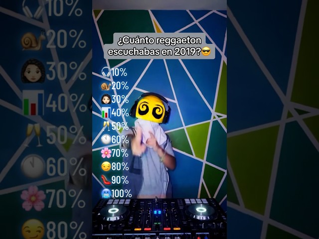 ¿Cuánto reggaeton escuchabas en 2019?🔥😎