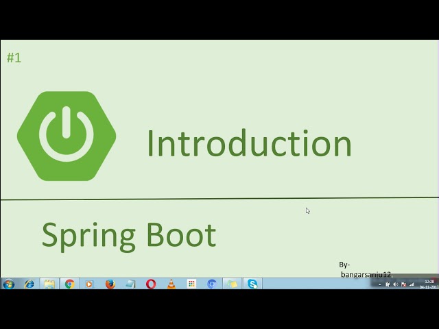 Spring Boot Tutorials For Beginners- #1  Introduction