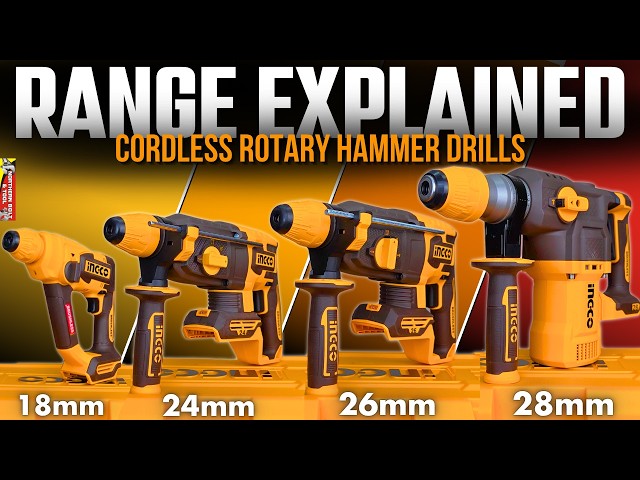 Ultimate Buyers Guide: Ingco Cordless Rotary Hammer Drills 20V Range Explained & Tested