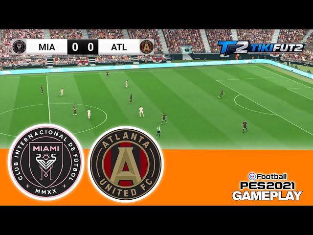 Inter Miami vs Atlanta United | Gameplay PES 2021 | MLS 2026