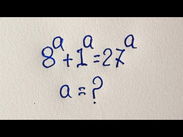 Only 10% students solve this exponential math olympiad question | Math Olympiad |