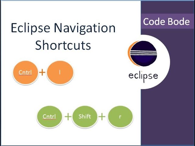 Eclipse Navigation Shortcuts You must Know |Eclipse Tips & Tricks| Eclipse Tutorial | Code Bode