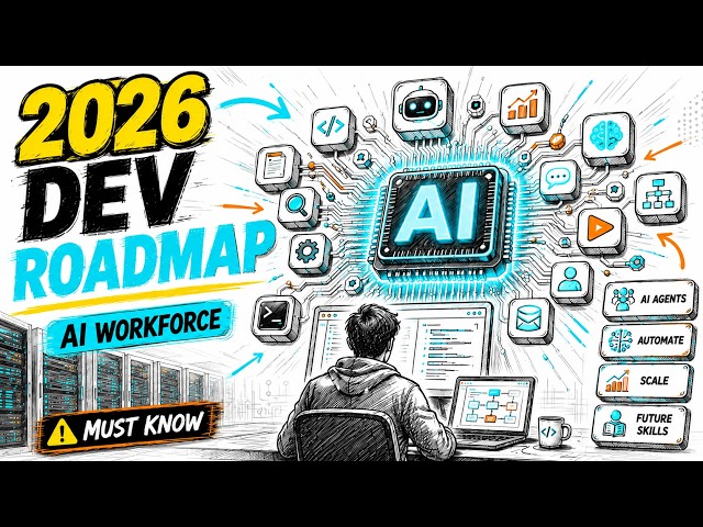 2026 Developer Roadmap: Architecting the AI Workforce | AI Agents & Future Skills