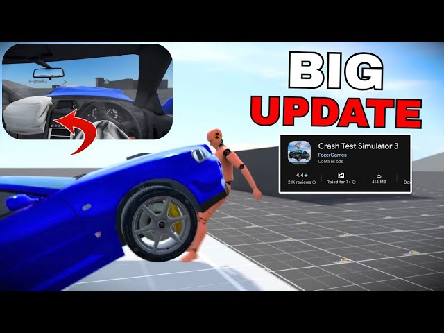 NEW BIG UPDATE v0.3! || Crash Test Simulator 3
