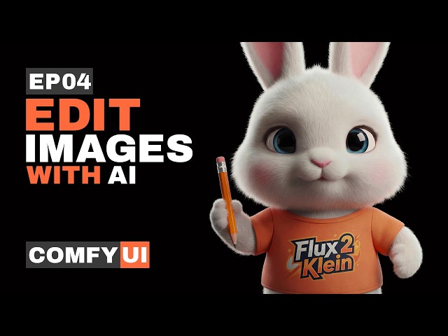 AI Image Editing in ComfyUI: Flux 2 Klein (Ep04)