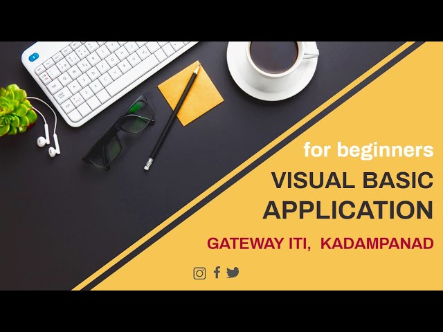 GATEWAY ITI, KADAMPANAD -VISUAL BASIC - 5