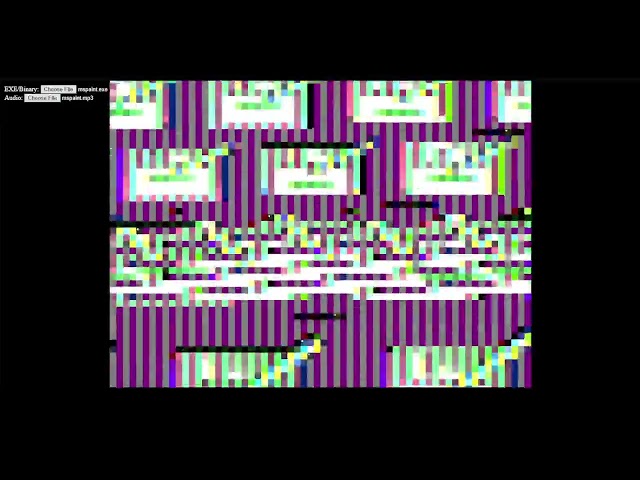 binary waterfall html (actually works! download in desc.)