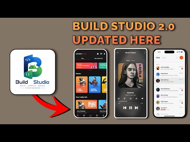 BUILD STUDIO 2.0 Update is here!! Now you can create Professional Apps 💀💀