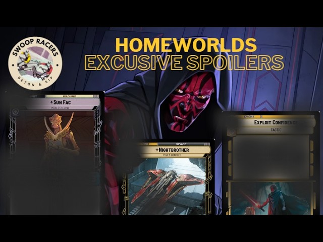 NEW Exclusive Spoilers ! Homeworlds !