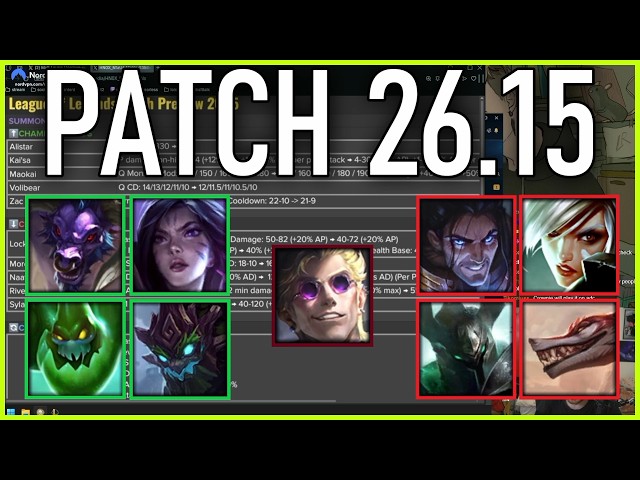Nemesis reacts to FULL PATCH PREVIEW 26.15!